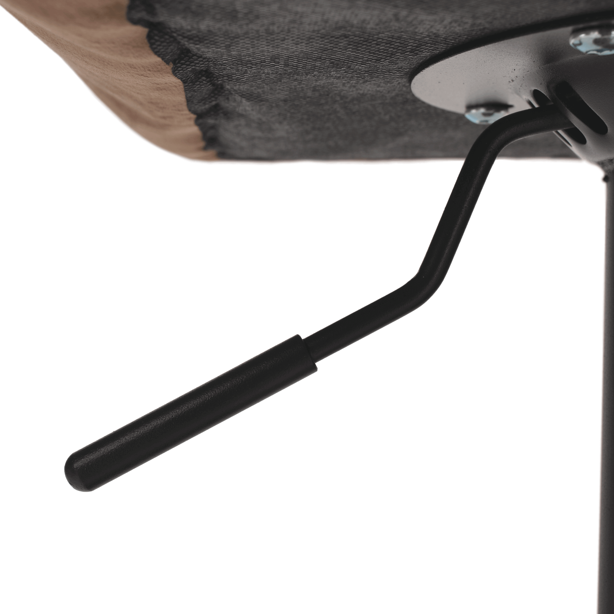 Scaun de bar, material textil Velvet maro, spatar inalt CHIROS NEW