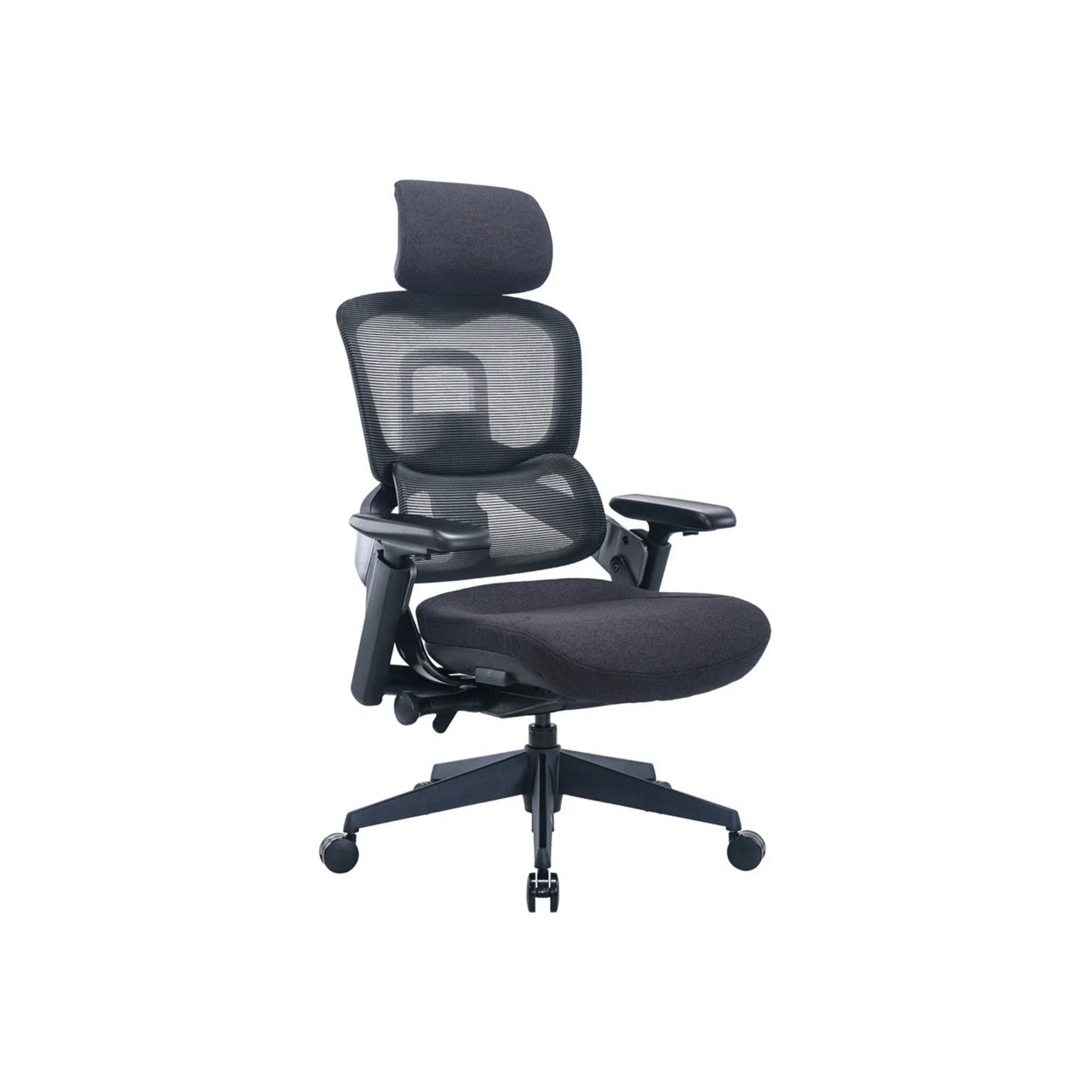 Scaun de Birou RICO (Negru) – Confort Solid și Fiabilitate Extinsă
