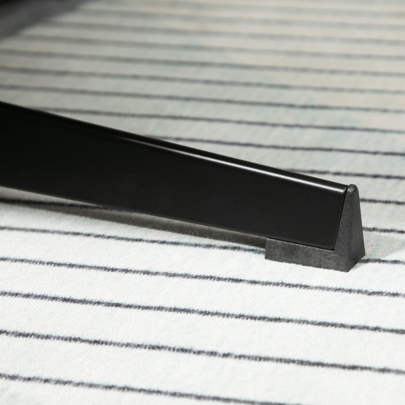 Scaun de Birou Rotativ Modern din Piele PU, FormFit, Negru