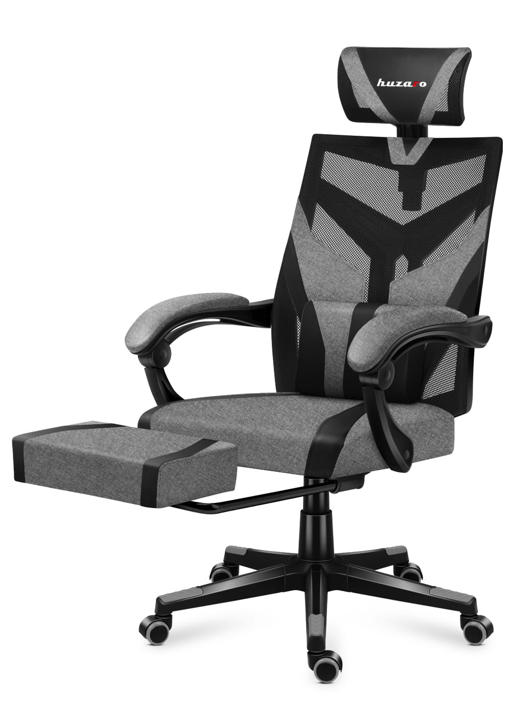 Scaun gaming mesh ergonomic, Gri