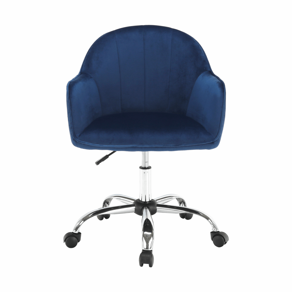 Scaun de Birou Catifea, SEVILIA, Albastru regal