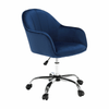 Scaun de Birou Catifea, SEVILIA, Albastru regal