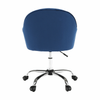 Scaun de Birou Catifea, SEVILIA, Albastru regal