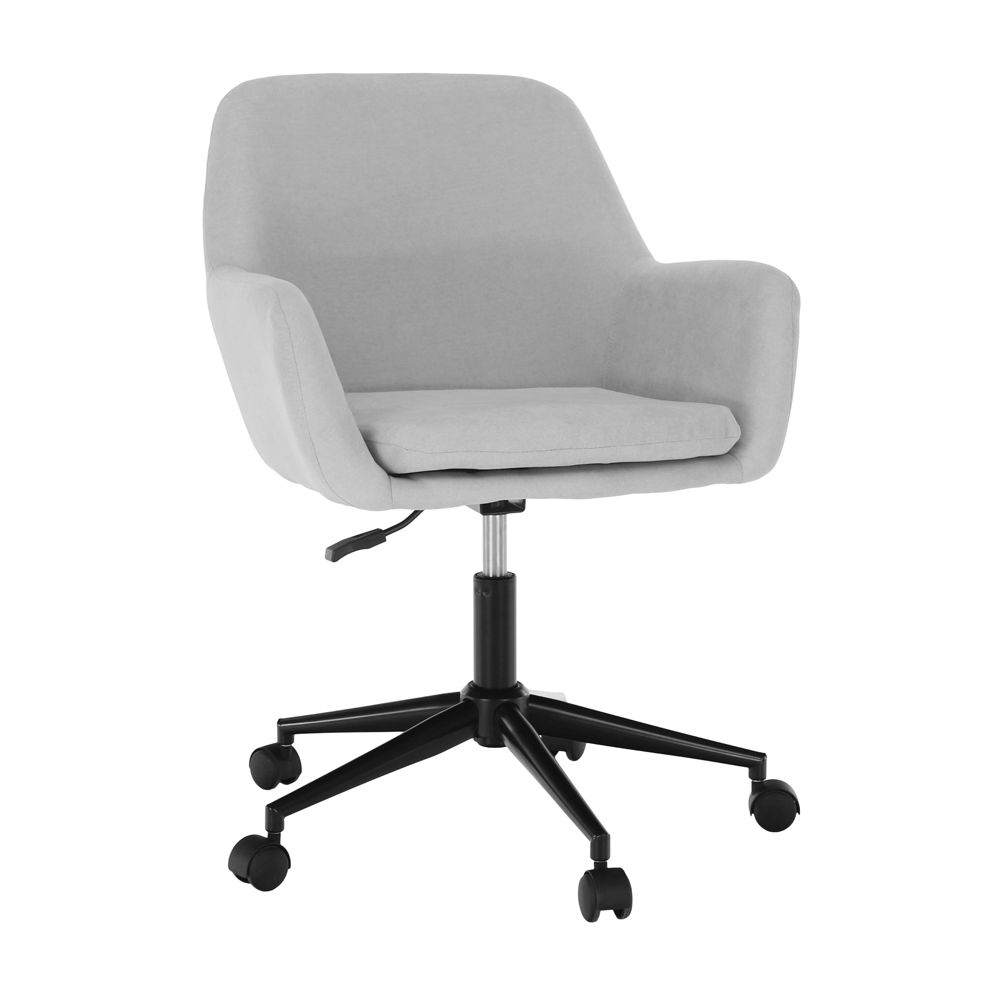 Scaun birou, textil, scoica decupata modern, Serata