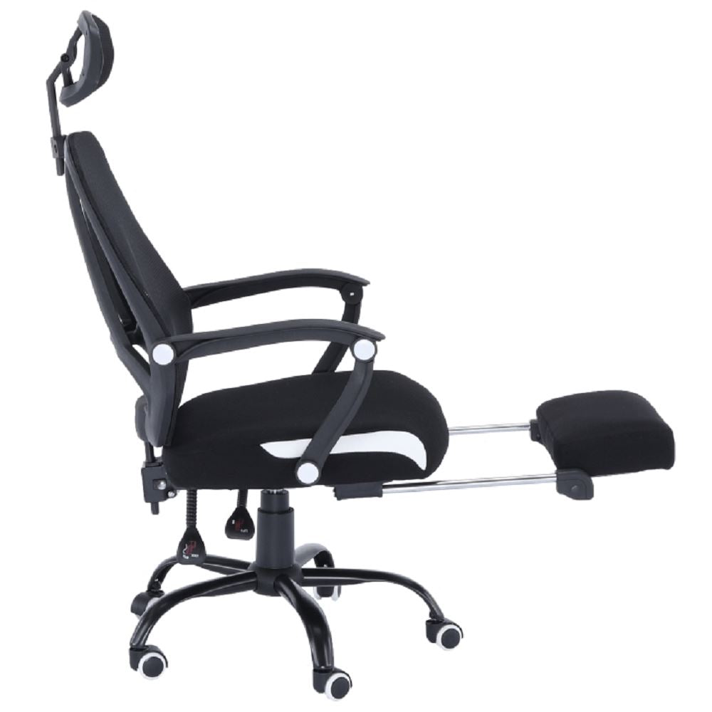 Scaun birou cu suport picioare 3146