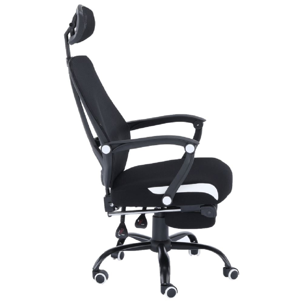 Scaun birou cu suport picioare 3146