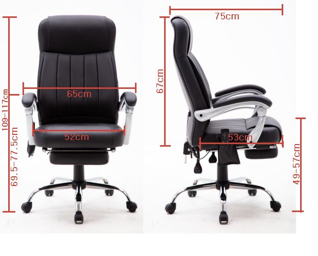 Scaune birou cu functii de masaj in 7 puncte 050