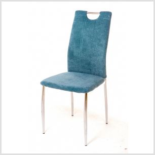 Scaune bucatarie, tapitat stofa 1018 Albastru, l41xA40xH54 cm