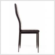 Scaune dining, tapitat piele ecologica 1030 negru, l40xA38xH55 cm