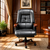 Scaun Birou Directorial 896 Negru – Putere, Eleganță și Confort Absolut