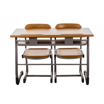 Mobilier scoala primara: scaun cu masuta Werzalit