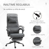 Scaunul de birou ergonomic și captușit ErgoFlex Pro, Gri