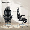 Scaun ergonomic de birou cu cotiere 4D, tetiera reglabila