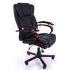 Scaune birou directoriale, tapitat piele ecologica 224 Maro, l52xA50xH108-118 cm - CentrumScaune.ro