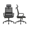 Scaun birou, ergonomic, tetiera reglabila, sistem balans, negru - CentrumScaune.ro