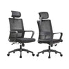 Scaun birou, ergonomic, tetiera reglabila, sistem balans, negru - CentrumScaune.ro
