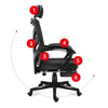 Scaun de gaming ergonomic premium negru - confort și performanță pentru impatimitii de jocuri