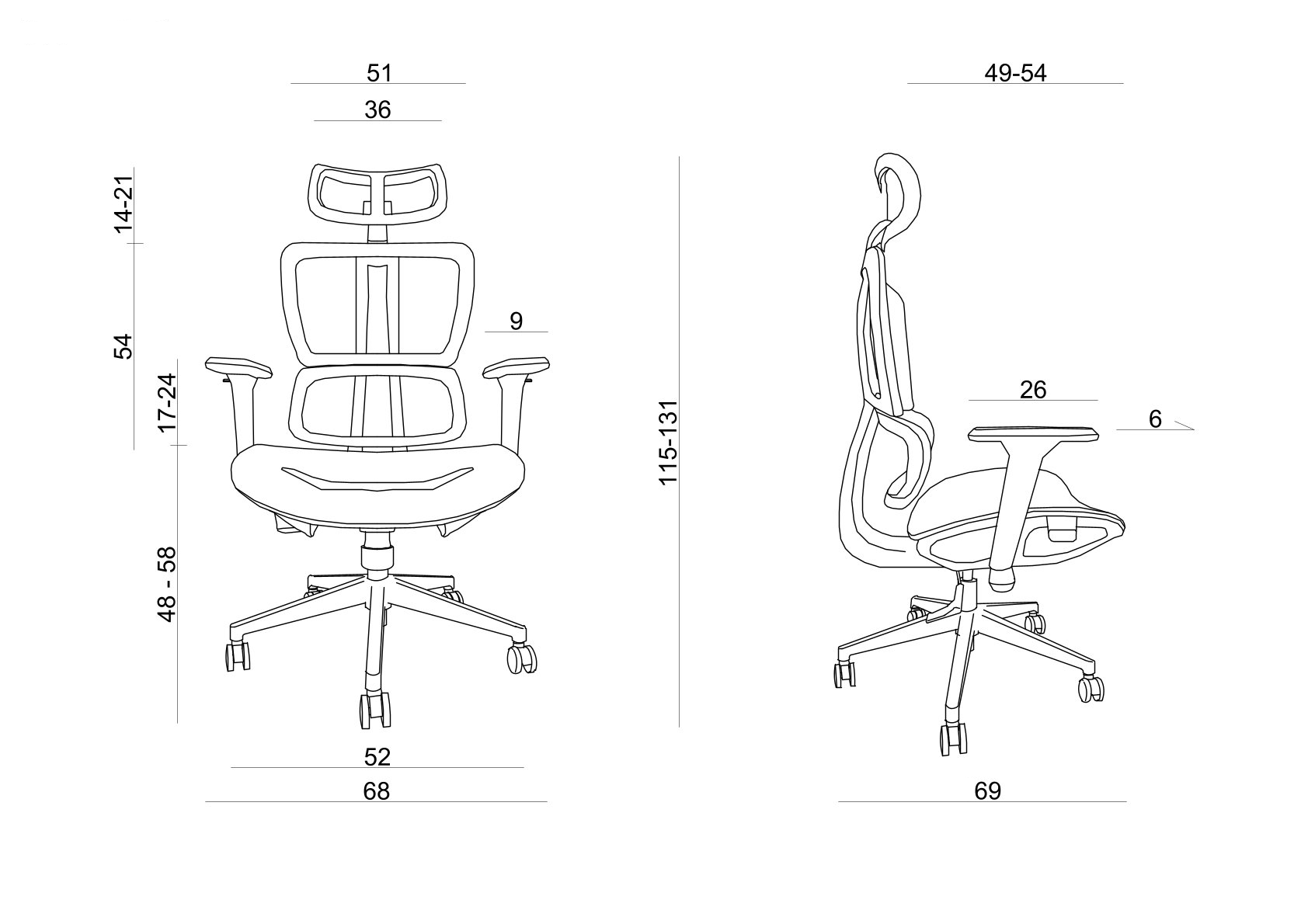 Scaune ergonomice de birou reglabile - Confort și suport pentru munca de birou