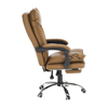 Scaun de birou ergonomic, Suport retractabil, Perne Duble, Bordo/Maro