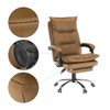 Scaun de birou ergonomic, Suport retractabil, Perne Duble, Bordo/Maro