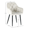 Scaun Dining, Lumina, Bej - CentrumScaune.ro