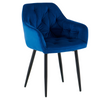 Scaun Dining, Albastru Regal, Velvet - CentrumScaune.ro