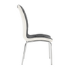 Scaune Dining de bucatarie, sanie metalica, textil