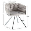 Scaune Sufragerie Rotative, Serena, Gri Deschis, velvet - CentrumScaune.ro