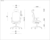 Scaun de birou ergonomic de calitate superioară - reglabil în multiple moduri pentru confort maxim