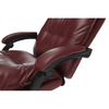 Scaun de birou ergonomic, Suport retractabil, Perne Duble, Bordo/Maro