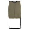 Scaun Dining, Catifea, Arcuri, Verde Kaki