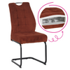 Scaun Dining, Sufragerie, Teracota, Kilma
