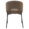 Scaun sufragerie maro/negru, Donka