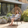 Fotoliu de Grădină și Terasă Reborn – Confortul Suprem într-un Design Organic