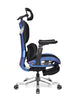 Scaun ergonomic cu brate reglabile 6D,Suport Lombar Reglabil, Tetieră 4D, Sezut Translatie, Reclinare, Suport Picioare, Mesh, Negru/Colorful