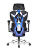 Scaun ergonomic cu brate reglabile 6D,Suport Lombar Reglabil, Tetieră 4D, Sezut Translatie, Reclinare, Suport Picioare, Mesh, Negru/Colorful