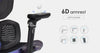 Scaun ergonomic cu brate reglabile 6D,Suport Lombar Reglabil, Tetieră 4D, Sezut Translatie, Reclinare, Suport Picioare, Mesh, Negru/Colorful