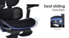Scaun ergonomic cu brate reglabile 6D,Suport Lombar Reglabil, Tetieră 4D, Sezut Translatie, Reclinare, Suport Picioare, Mesh, Negru/Colorful