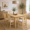 Scaun Dining, Cadru din lemn Natur