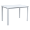 Set Scaune + Masa Dining Alba, 1+4, alb/gri bej, SOMEN