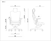 Scaun ergonomic elastomer, tetieră și spătar reglabil - confort și suport excelent pentru ore îndelungate la birou