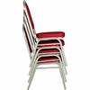 Scaune stivuibile conferinta dining, tapitat stofa albastru l40xA40xH47 cm - CentrumScaune.ro