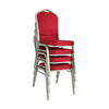 Scaune stivuibile conferinta dining, tapitat stofa albastru l40xA40xH47 cm - CentrumScaune.ro