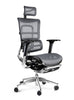 Scaun ergonomic multifunctional VMT 9500 Gri cu Brate Reglabile si sezut culisabil
