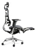 Scaun ergonomic multifunctional VMT 9500 Gri cu Brate Reglabile si sezut culisabil