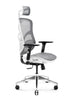 Scaun ergonomic multifunctional VE 5902 Negru-Gri, sprijin gât, spătar/cotiere reglabil