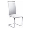 Scaune bucatarie de lux italian, tapitat piele ecologica 1050 Alb, l42xA44xH53 cm - CentrumScaune.ro