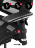 Scaun birou ergonomic multifunctional CDM 9500 Negru, reglaj Spătar/Tetiera