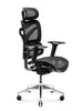 Scaun birou ergonomic multifunctional CDM 9500 Negru, reglaj Spătar/Tetiera