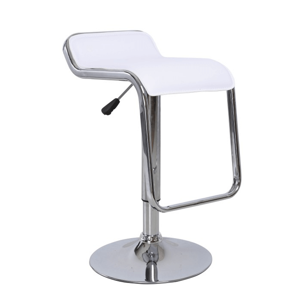 Scaun bar cu şezut rotativ şi reglabil în înălţime Material: piele ecologică - CentrumScaune.ro